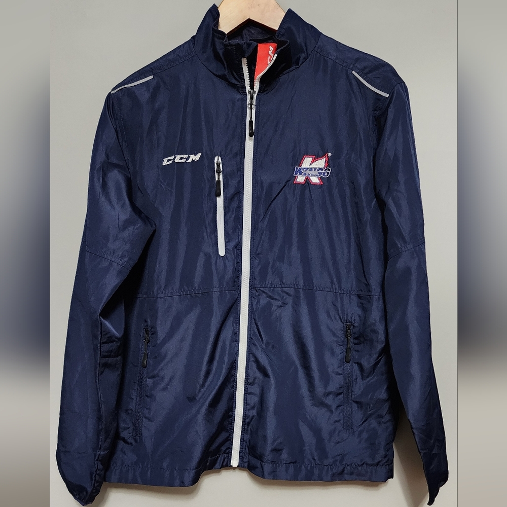 CCM Kalamazoo Wings Hockey Jacket size Medium